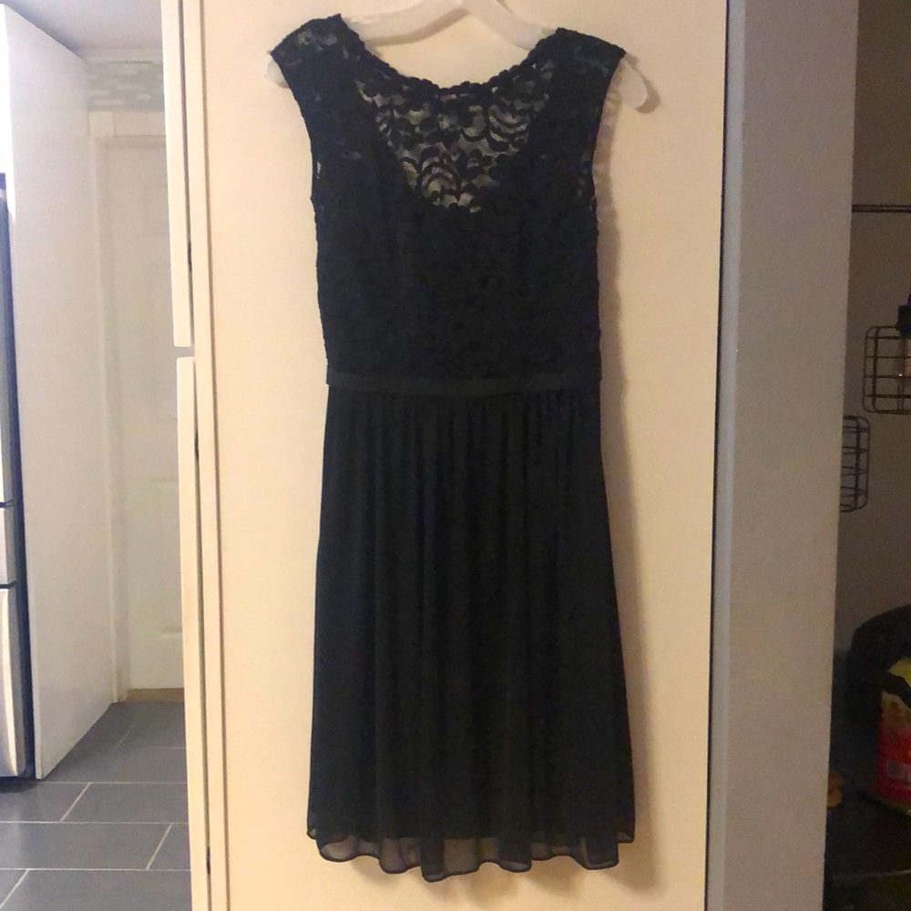 Black formal dress